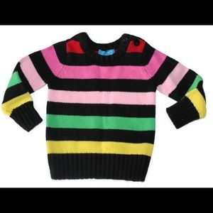 Children’s Place 12 Month Colorful Striped Sweater